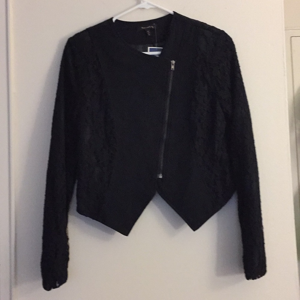 Max and Riley black jacket.